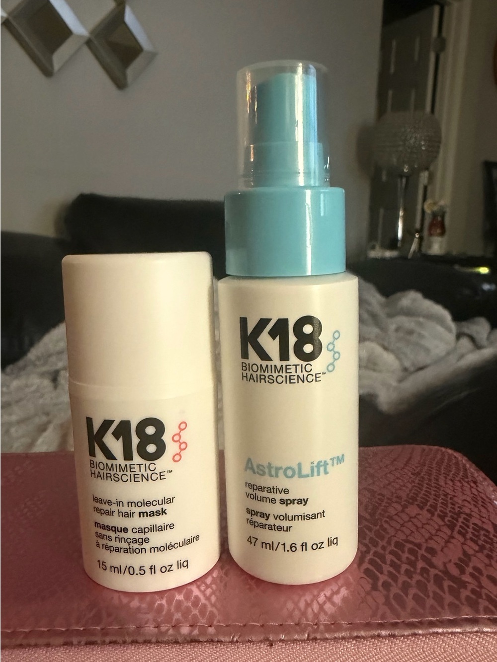 K18 AstroLift & Leave-In Molecular Repair Hair Mask Duo - Picture 2 of 2